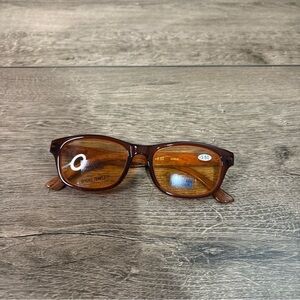 JOY MANGANO U-PICK BiFOCAL MIRROR READER SUNGLASSES 3.50+ tortoise/Brown